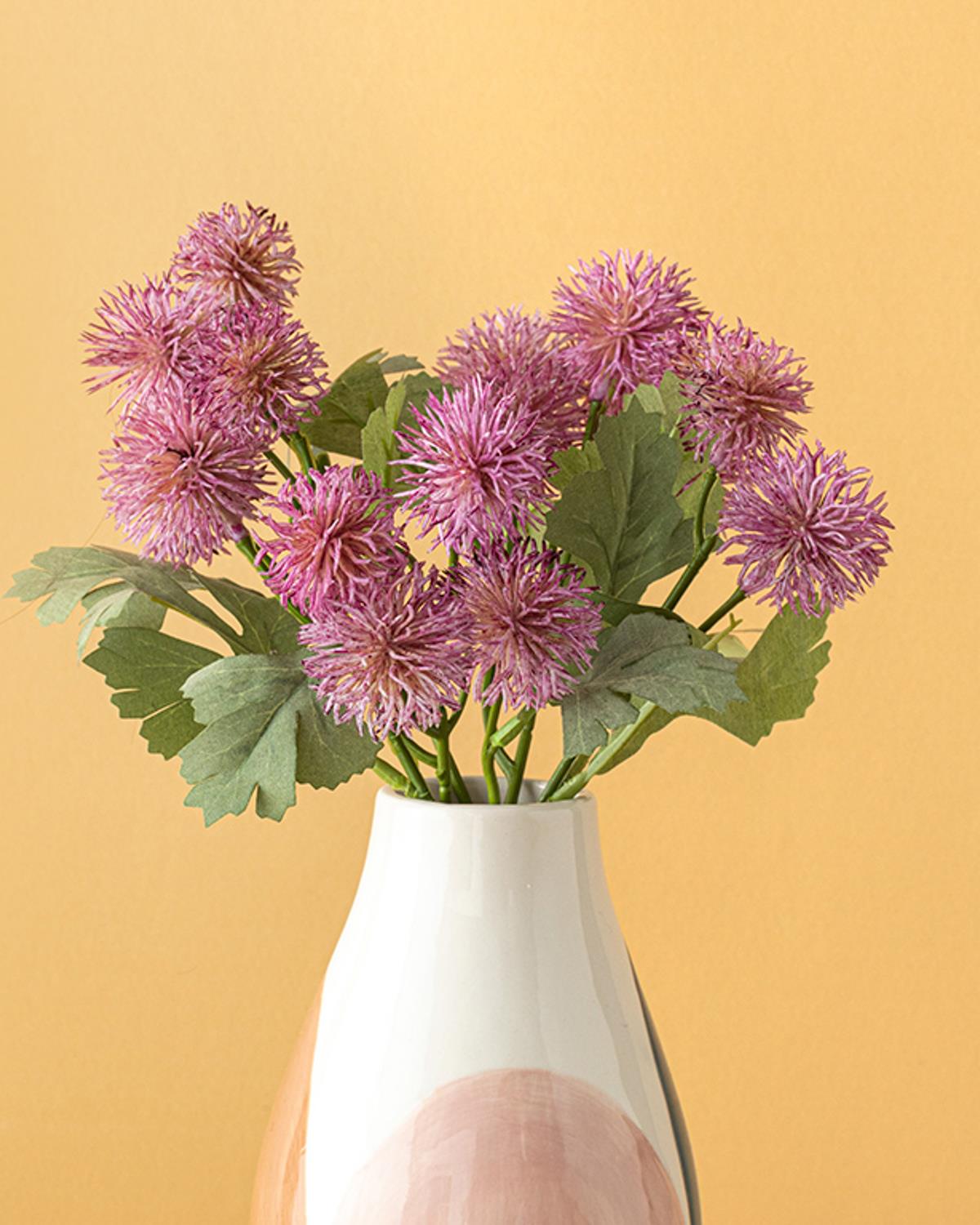 Elegant Flower Изкуствено Цвете Един Стрък 31 см Виолетов..