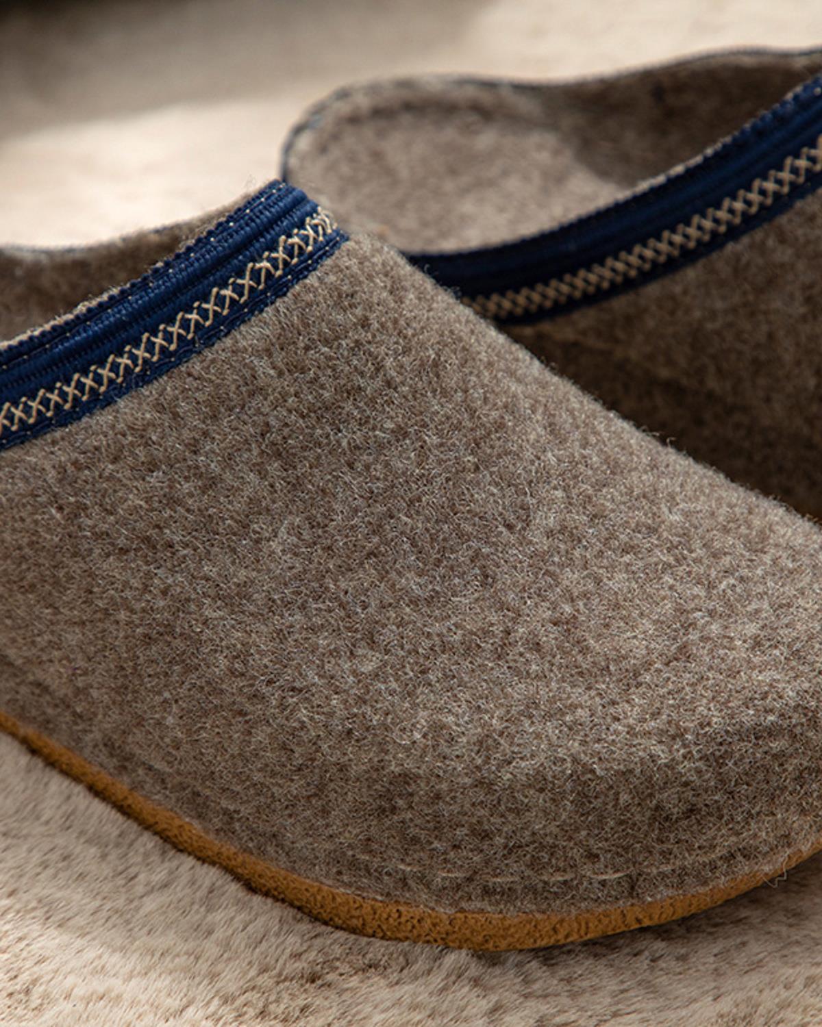 Elisa Домашни Чехли Жена Филц 37 Кафяв