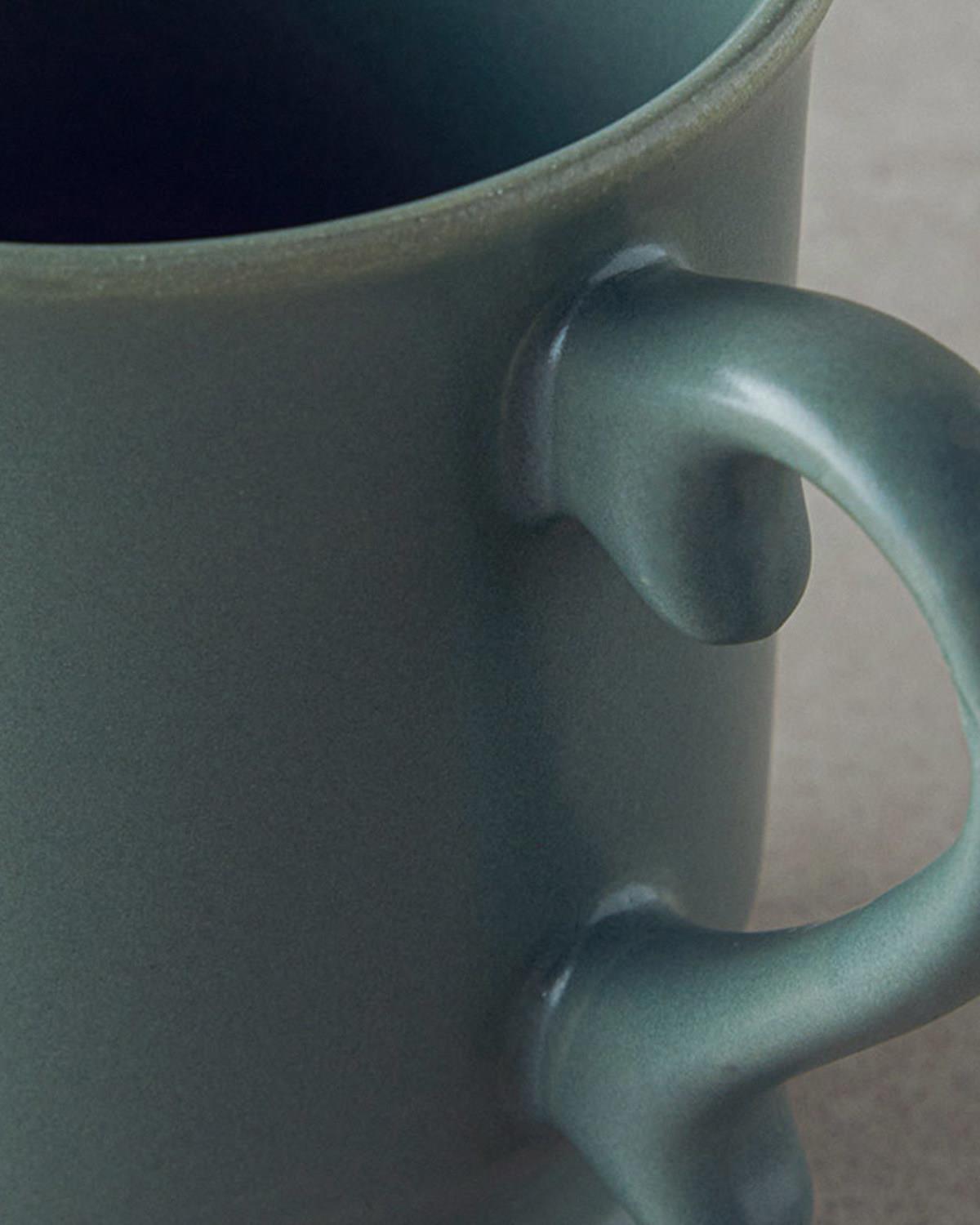 Elite Чаша Керамика 400 мл Зелен