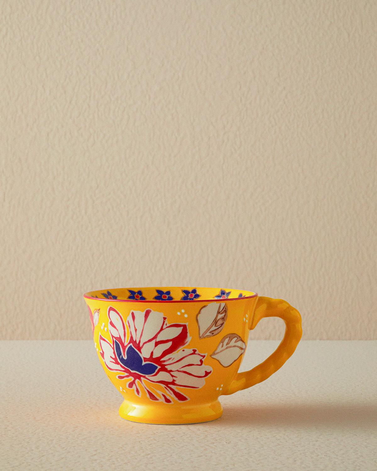 Emilia Ceramic Mug 400 ml Yellow
