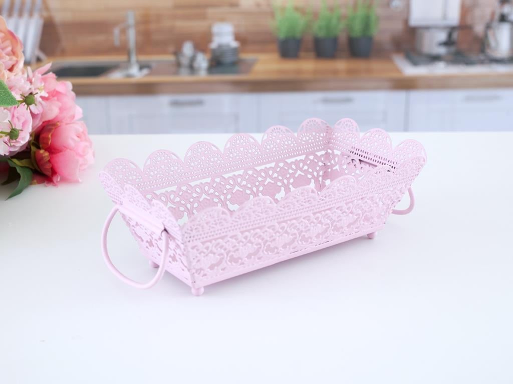 Emma ТАБЛА Ковано желязо 22,0x11,5x9,0 cm Pink