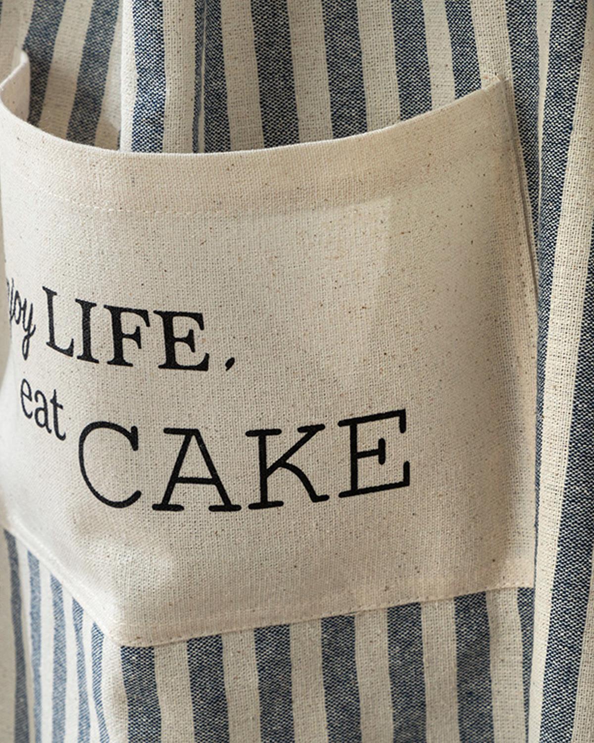 Enjoy Комплект Кухненски Престилки 3 Бр., Памучен, Тъмно Синьо, 60X75 Cm