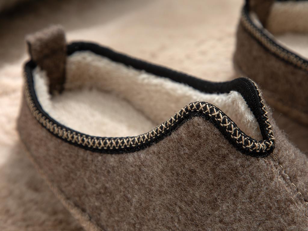 Ethnical Пантофи За Дома Дамски, Кафяво, 37