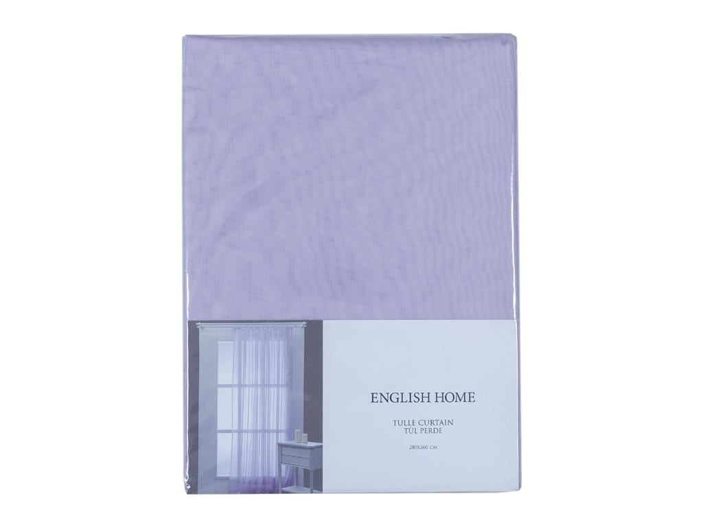 Evelyn ТЮЛ ПЕРДЕ Тъкан Lilac.