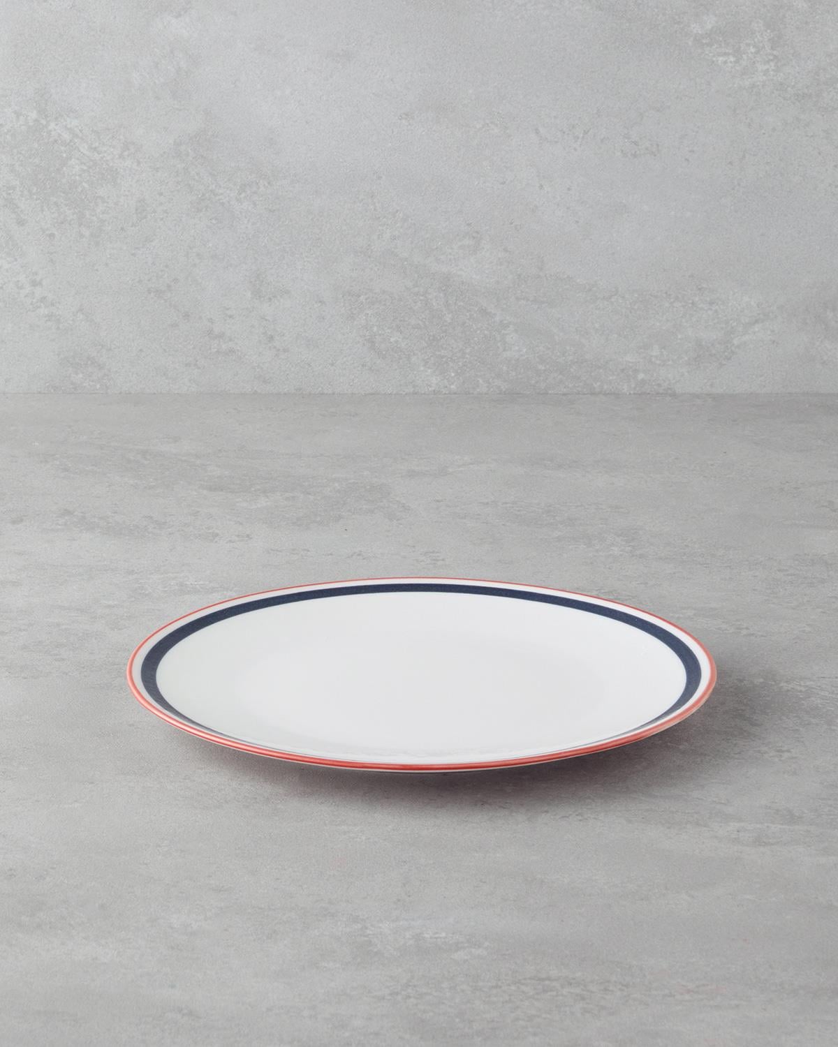 Подложна Чиния За Сервиране Костен порцелан 27 см Шарен