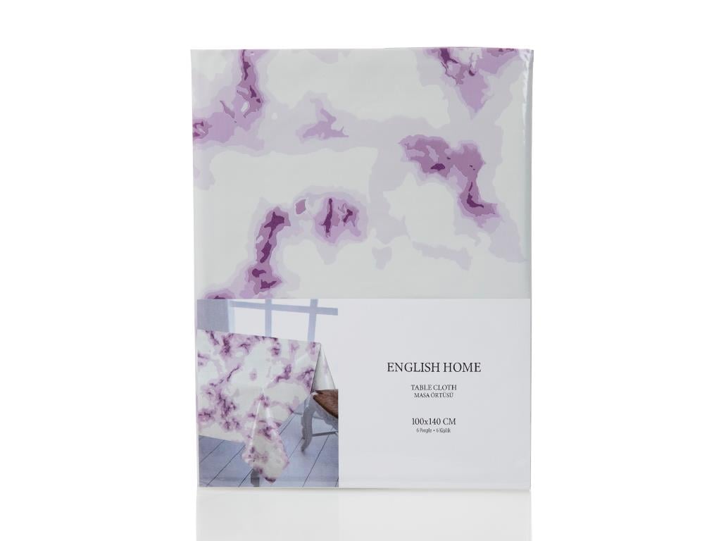 Fancy Marble Покривка за Маса ПВЦ 100x140 cm Lilac.