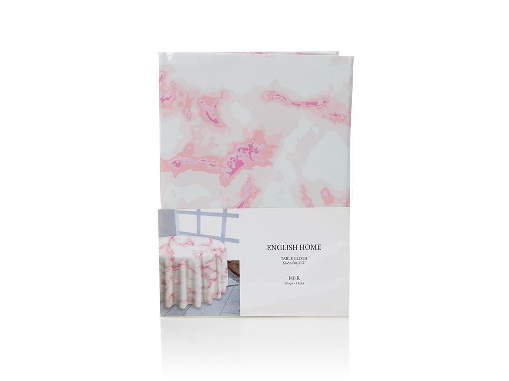 Fancy Marble Покривка за Маса ПВЦ 140 cm Pink