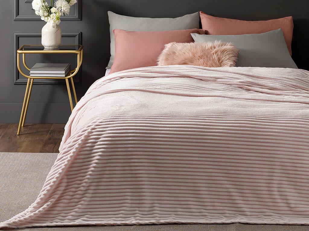 Fancy Plain ОДЕАЛО Двоен човек Super Soft 200x220 cm черен