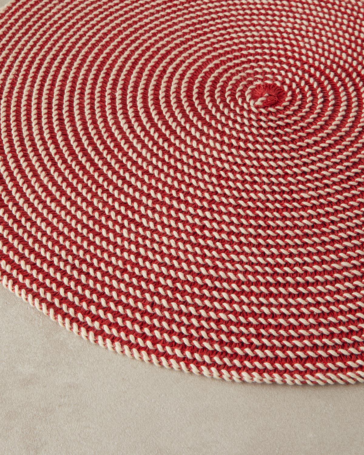 Fiora Polyestere Place Mat 38 cm Red