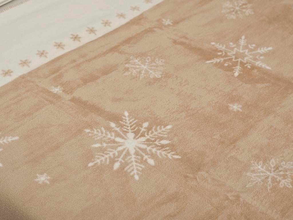 Flake ОДЕАЛО Двоен Памучен 200x220 cm Beige
