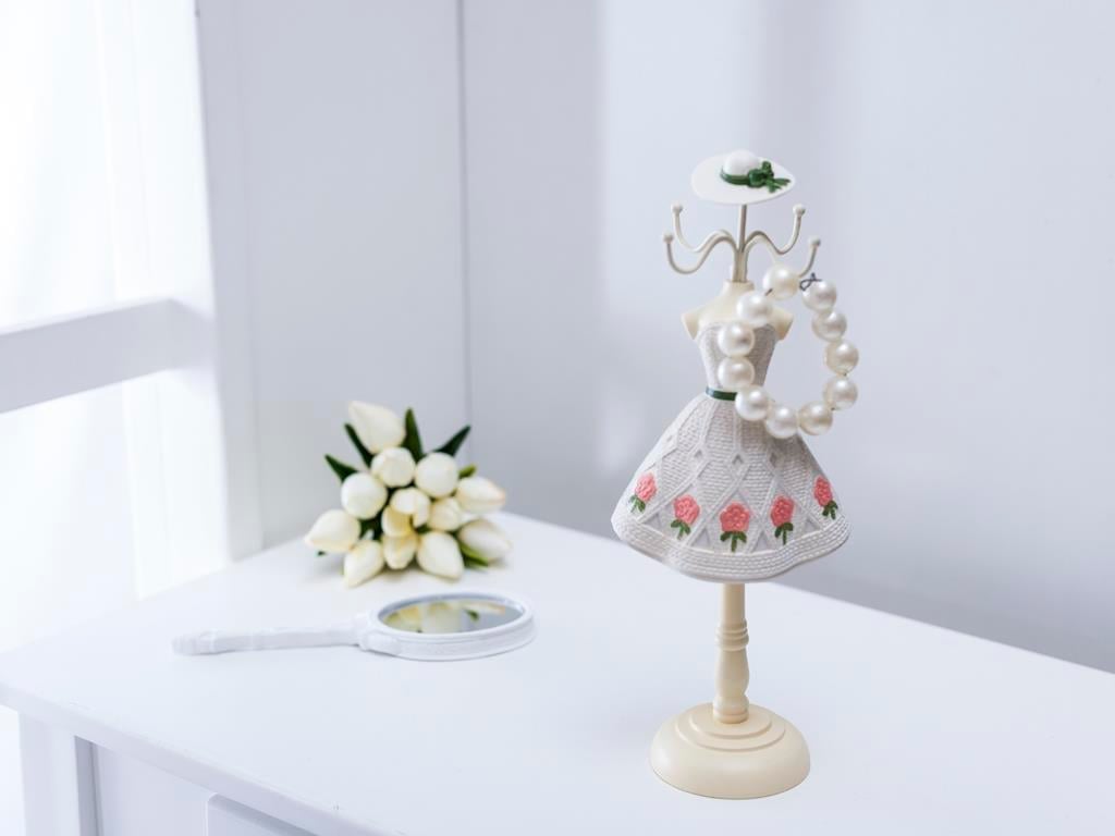 Flora СТАНД ЗА БИЖУТА White