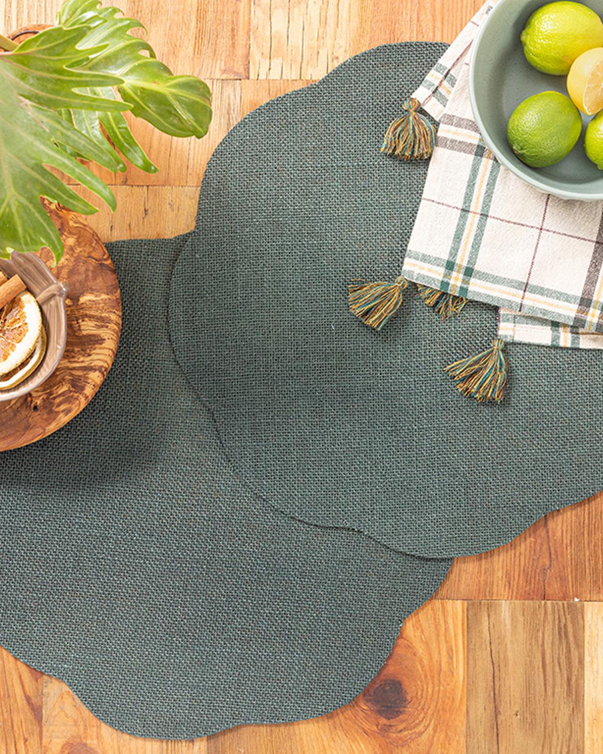 Floraison Подложки За Хранене 2 бр. Юта 38 см Сив