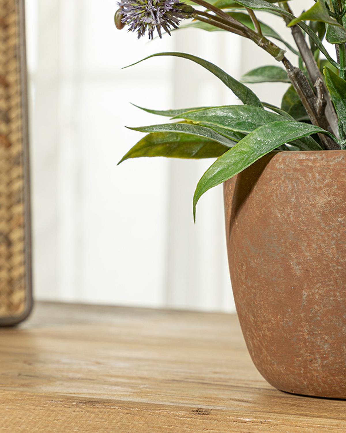 Floral Joy Изкуствено Цвете Във Ваза Лилаво, 0