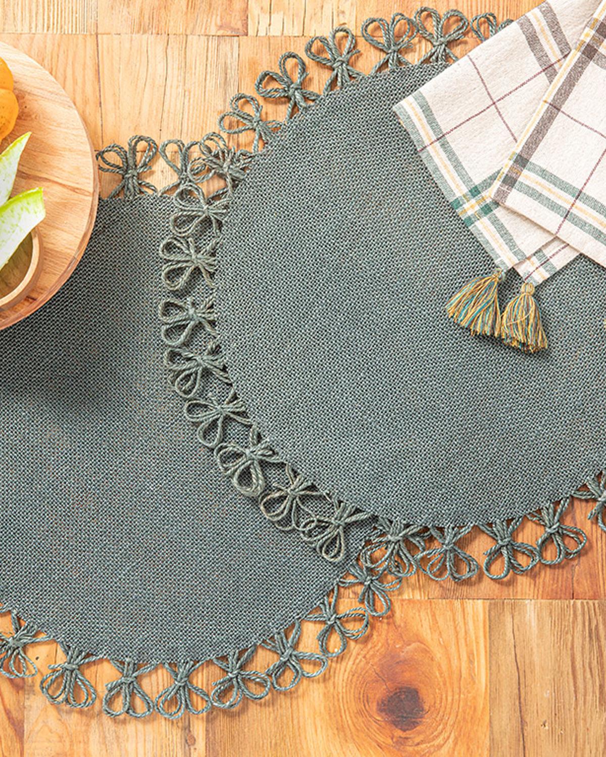 Florale Американзки Сервиз 2Бр., Юта, Сиво, 38 Cm