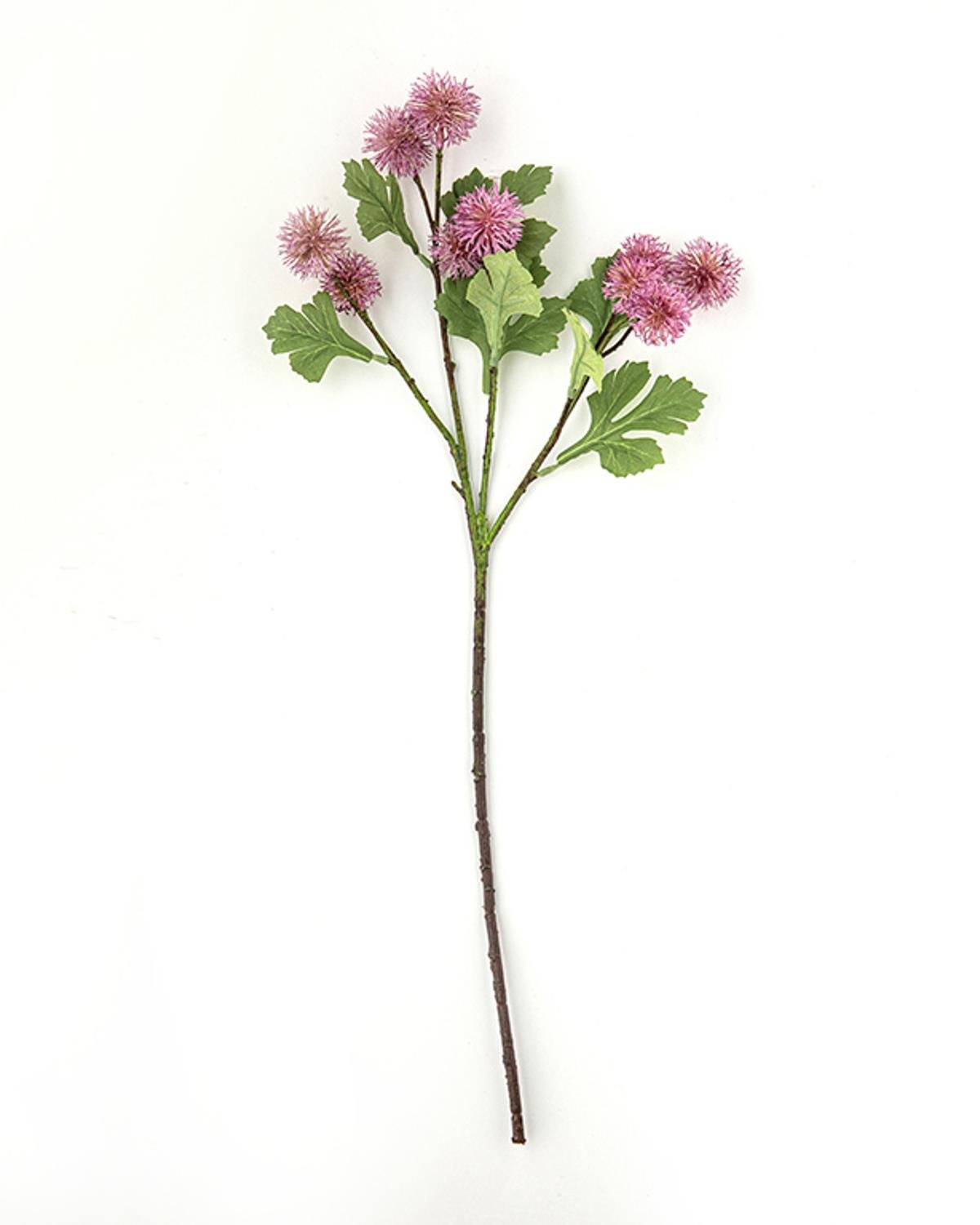 Flower Dots Single Branch Artificial Flowe 56 cm Violet