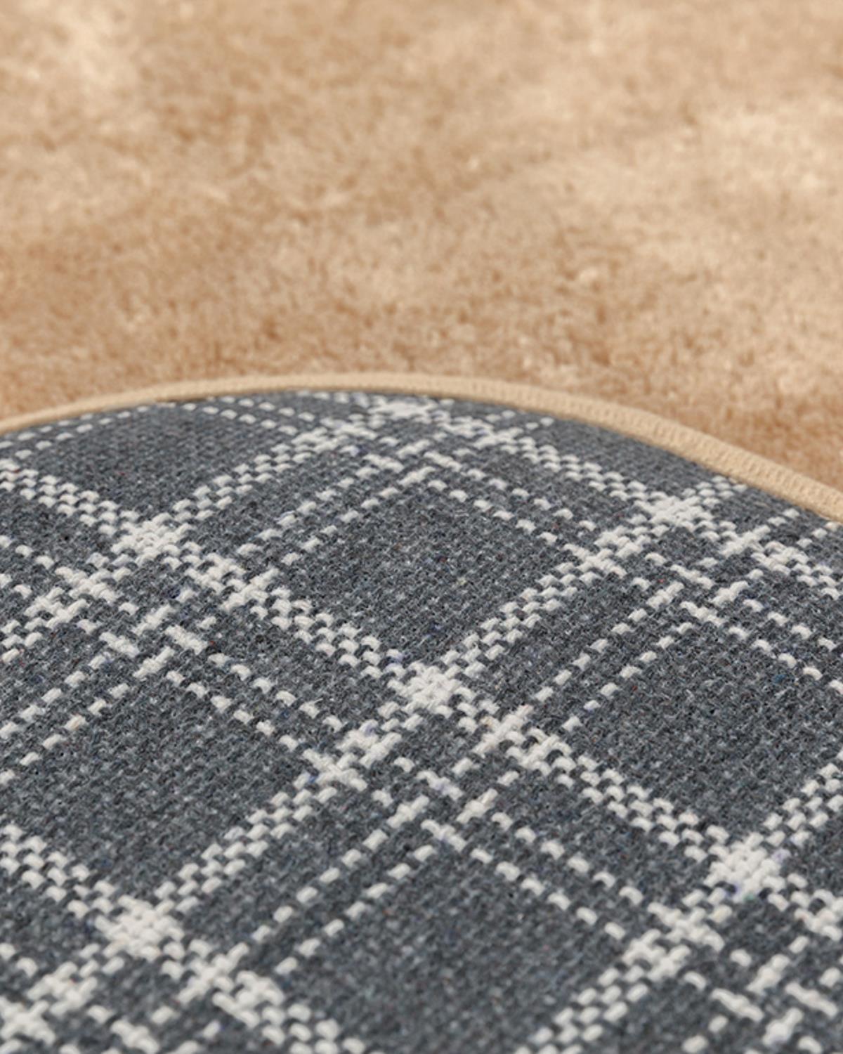 Fluffy Комплект Постелки За Баня 2 бр. Полиестер 50x80 - 45x50 см Светлобежов