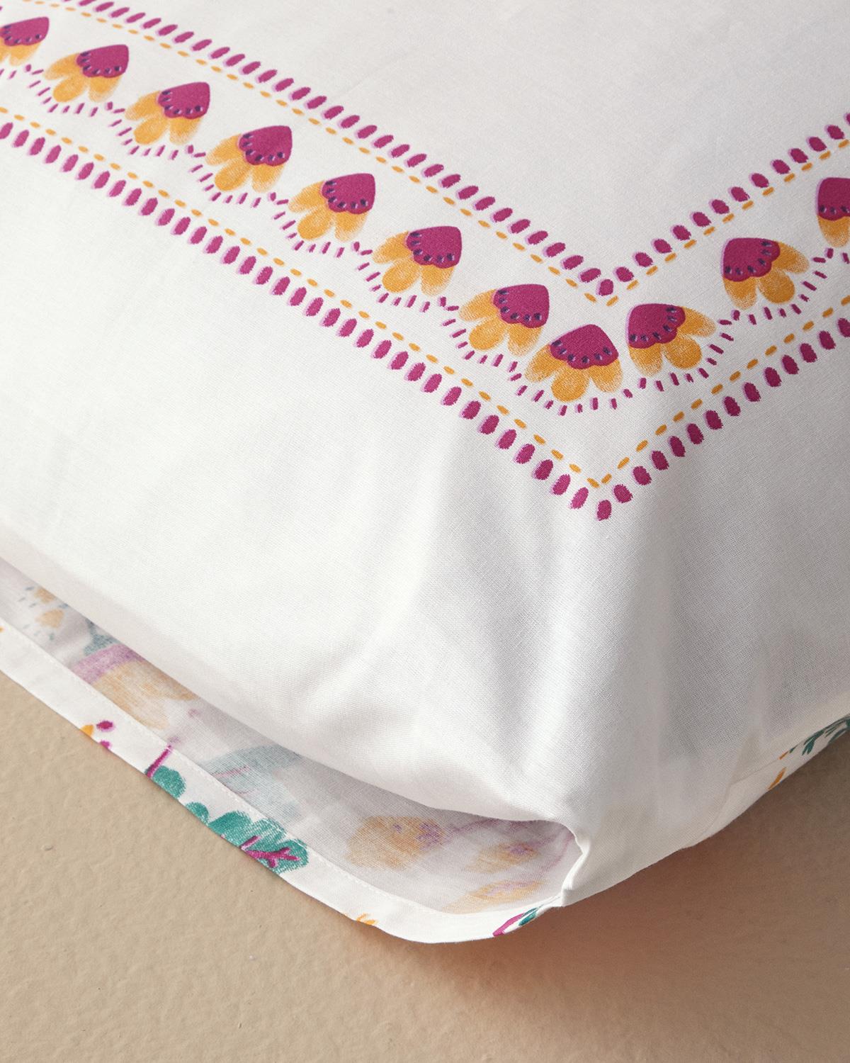 КОМПЛЕКТ СПАЛНО БЕЛЬ 2 комплект Памучен 50x70 cm Pink