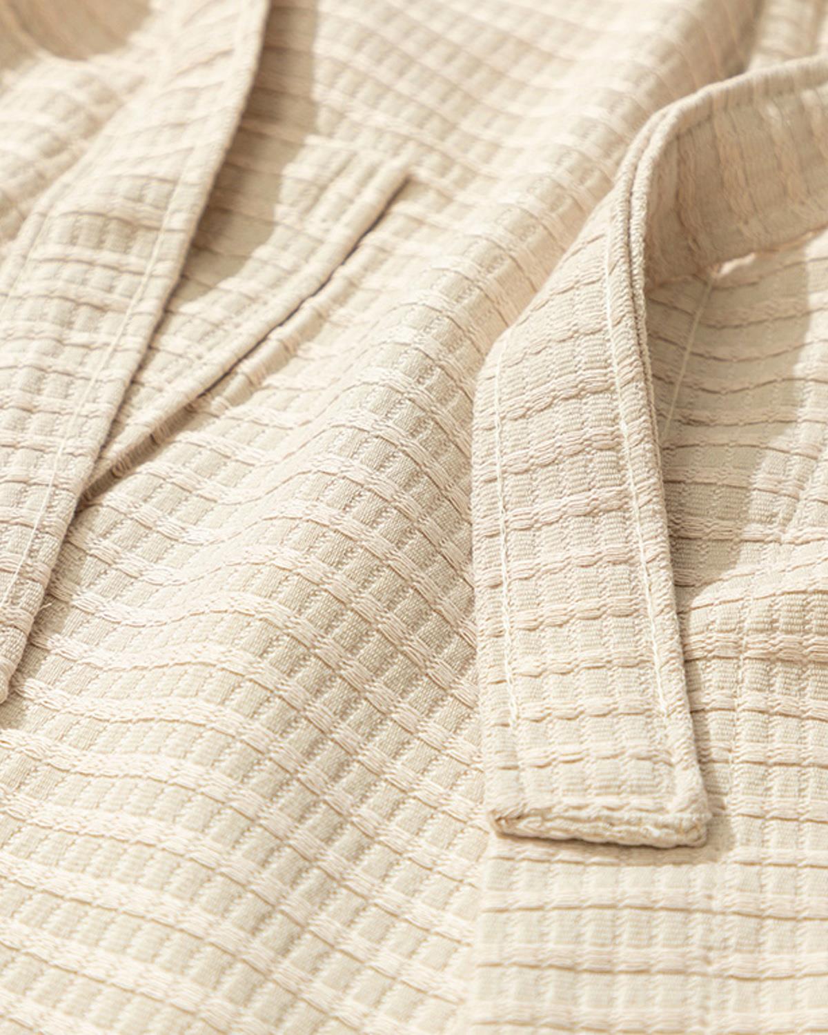 Fresh Touch Халат Пике, Светло Бежово, L-Xl