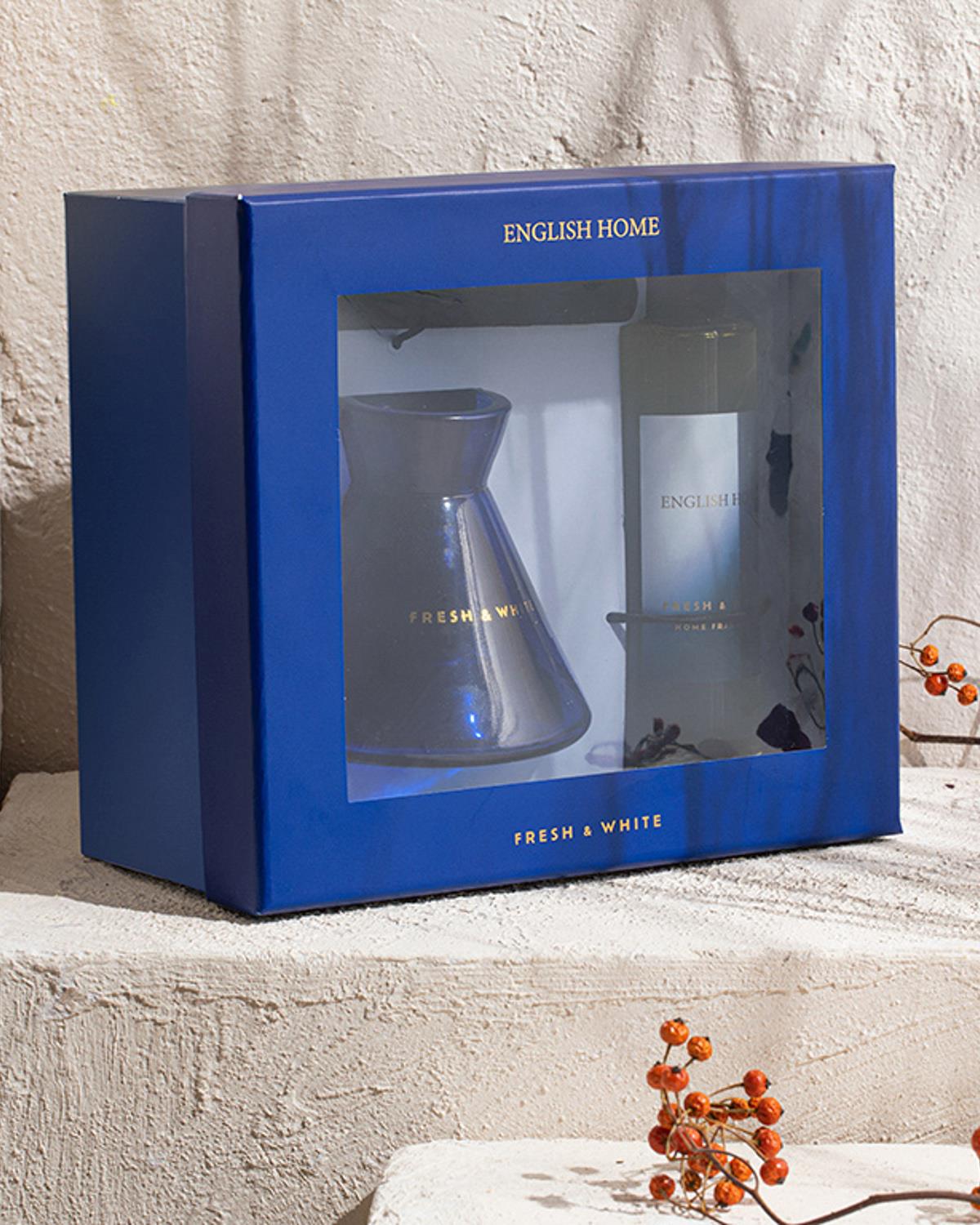 Fresh & White Reed Diffuser 200 ml Dark Blue