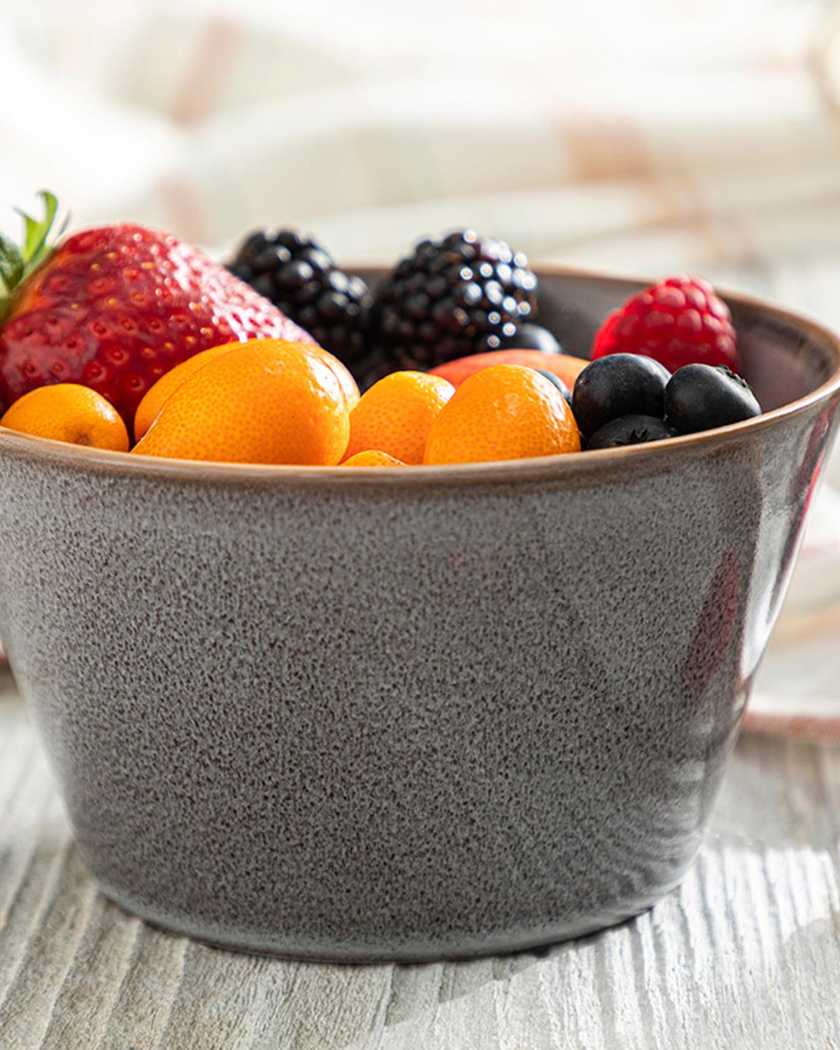 Freya Купа Керамика, Сиво, 410 Ml