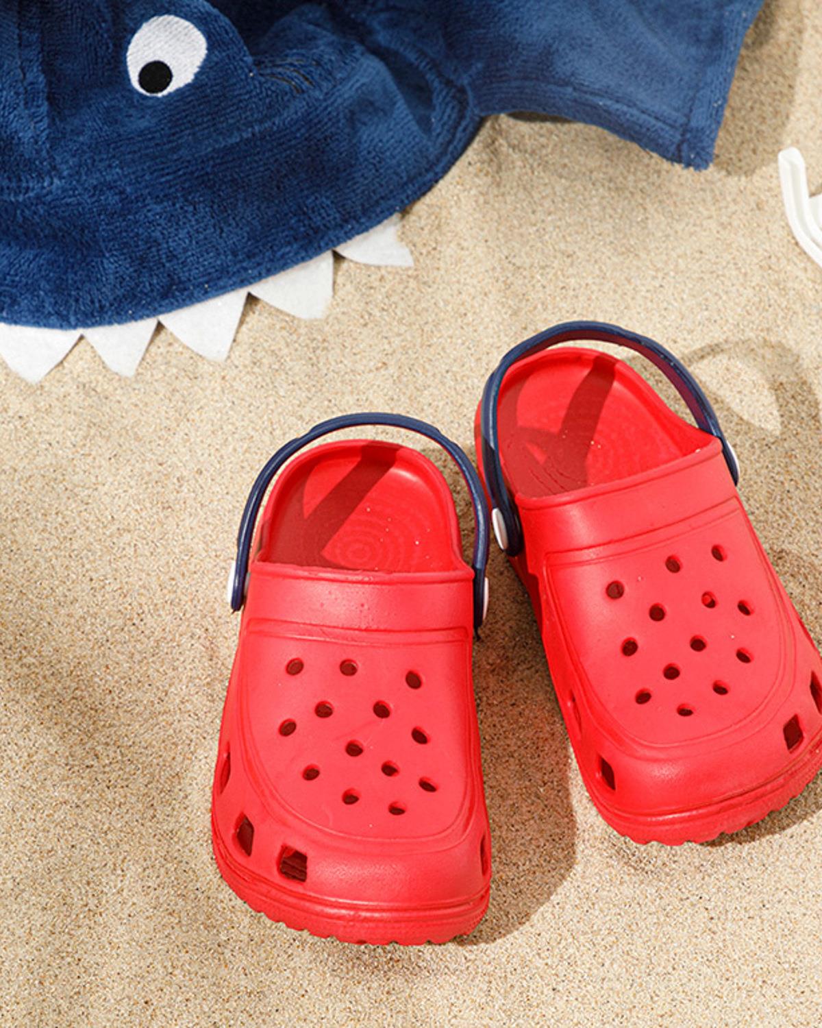 Frog Детски Чехли Чехли 33 Червен