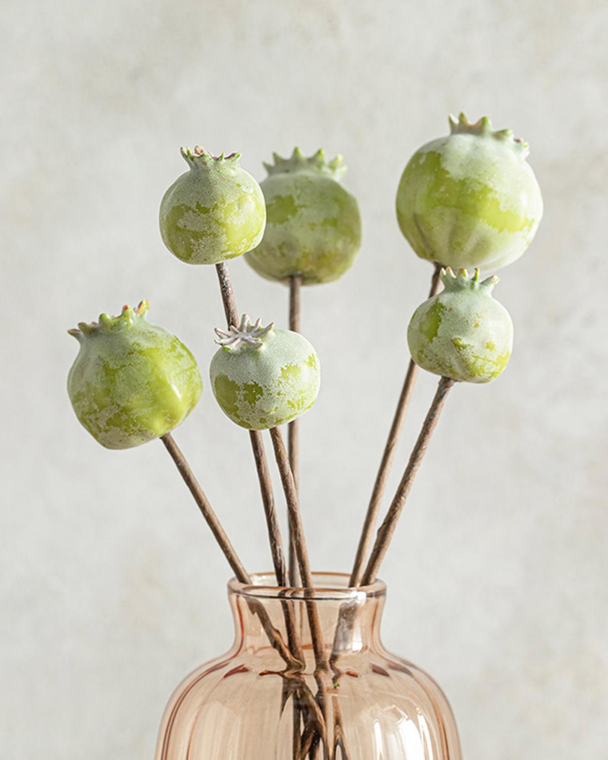 Fruits Изкуствено Цвете Един Стрък Пяна 25 см Виолетов..