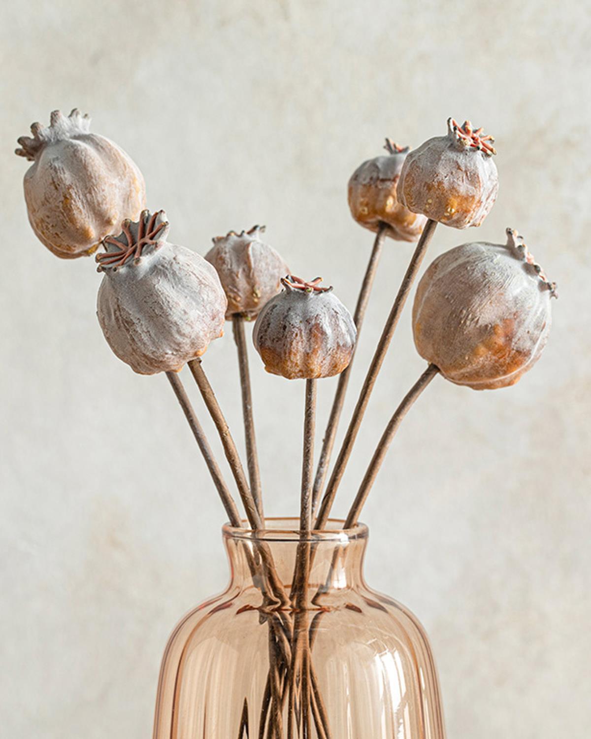 Fruits Изкуствено Цвете Един Стрък Пяна 25 см Виолетов..