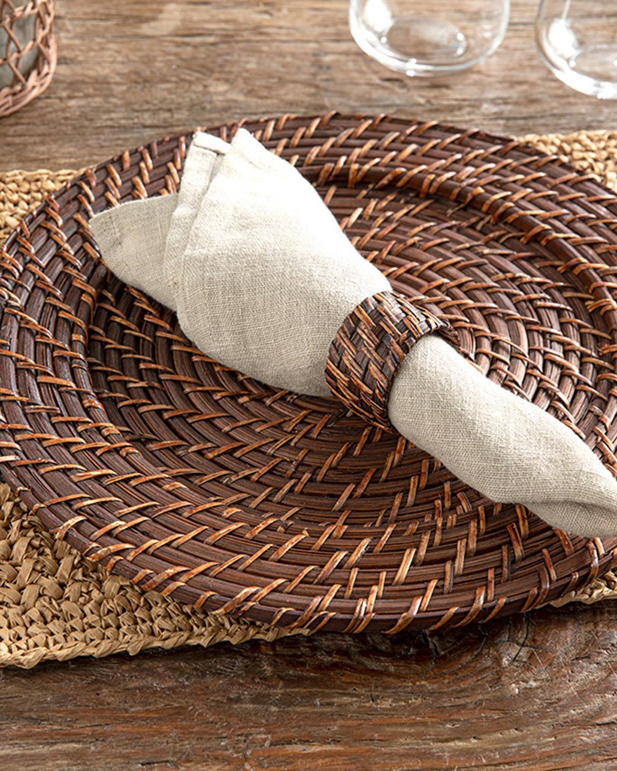 Gabriel Супла Rattan, Кафяво, 33 Cm