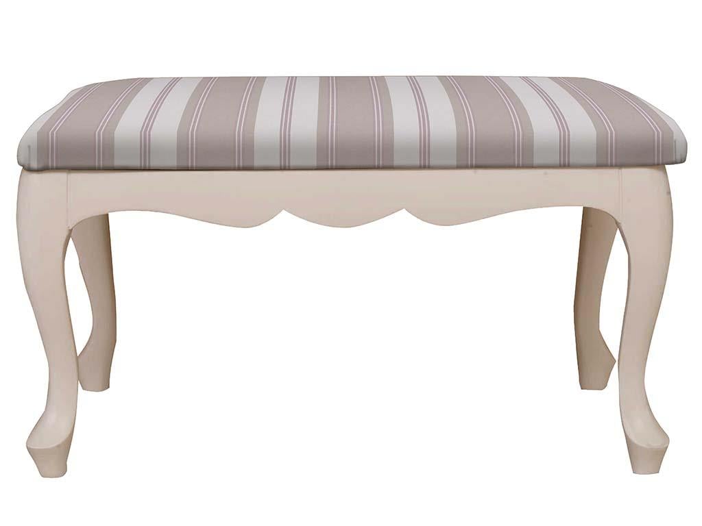 Gabriella ТАБУРЕТКА Stripe Софт Dark Lilac