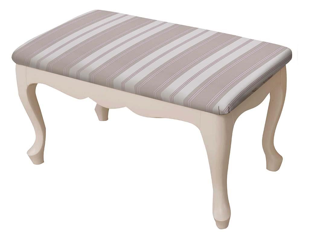 Gabriella ТАБУРЕТКА Stripe Софт Dark Lilac