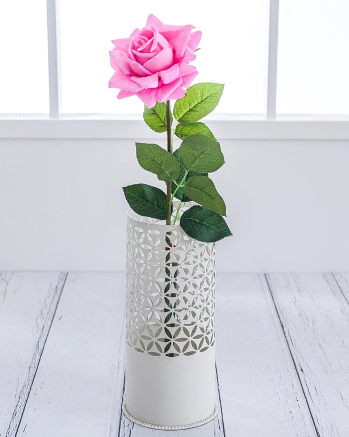 Garden Rose Изкуствено Цвете 74 см Цикламен