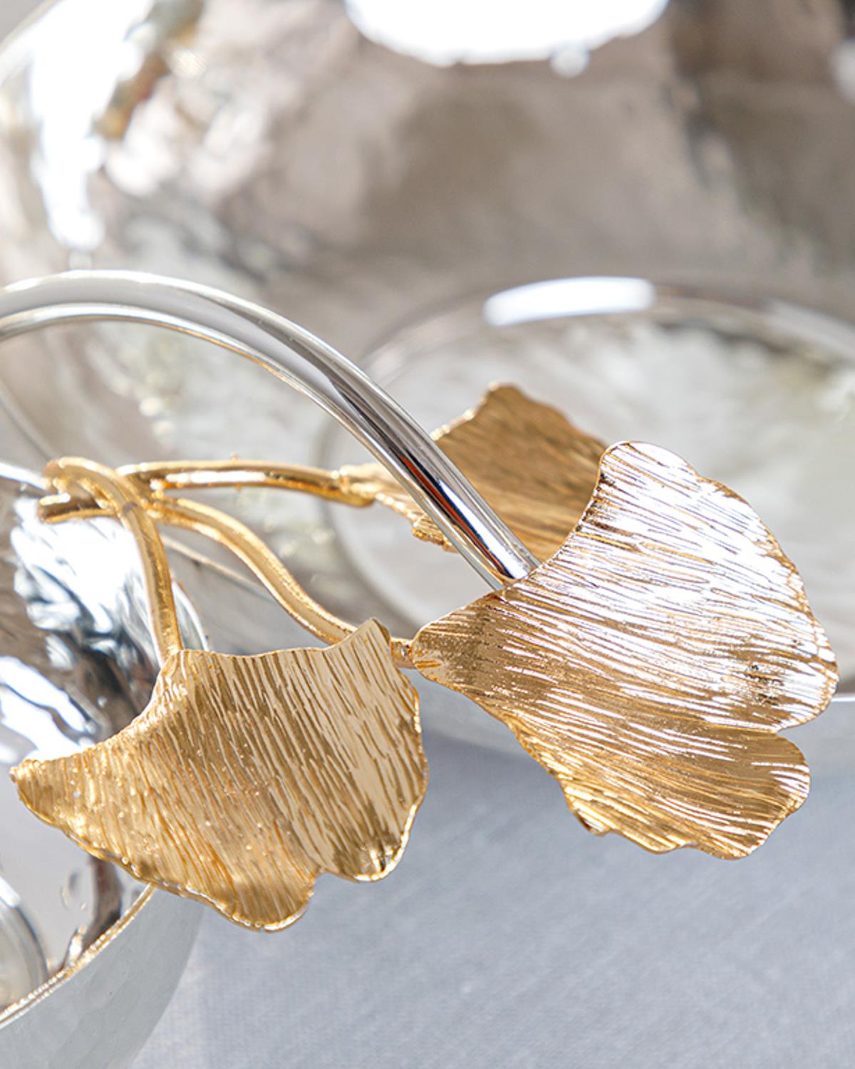 Gingko Silvery Купа За Аперитив Сребърно покритие 26,5 см Сребърен