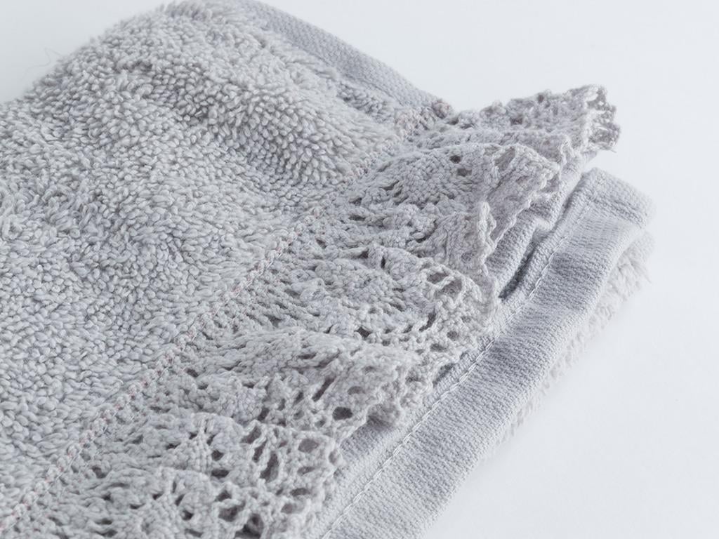 Glam Frill ХАВЛИИ ЗА РЪЦЕ С волани 30x45 cm Light Gray