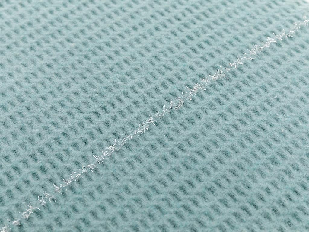 Glam Waffle ОДЕАЛО Tek Kişilik Памучен 150x200 cm Seledon,