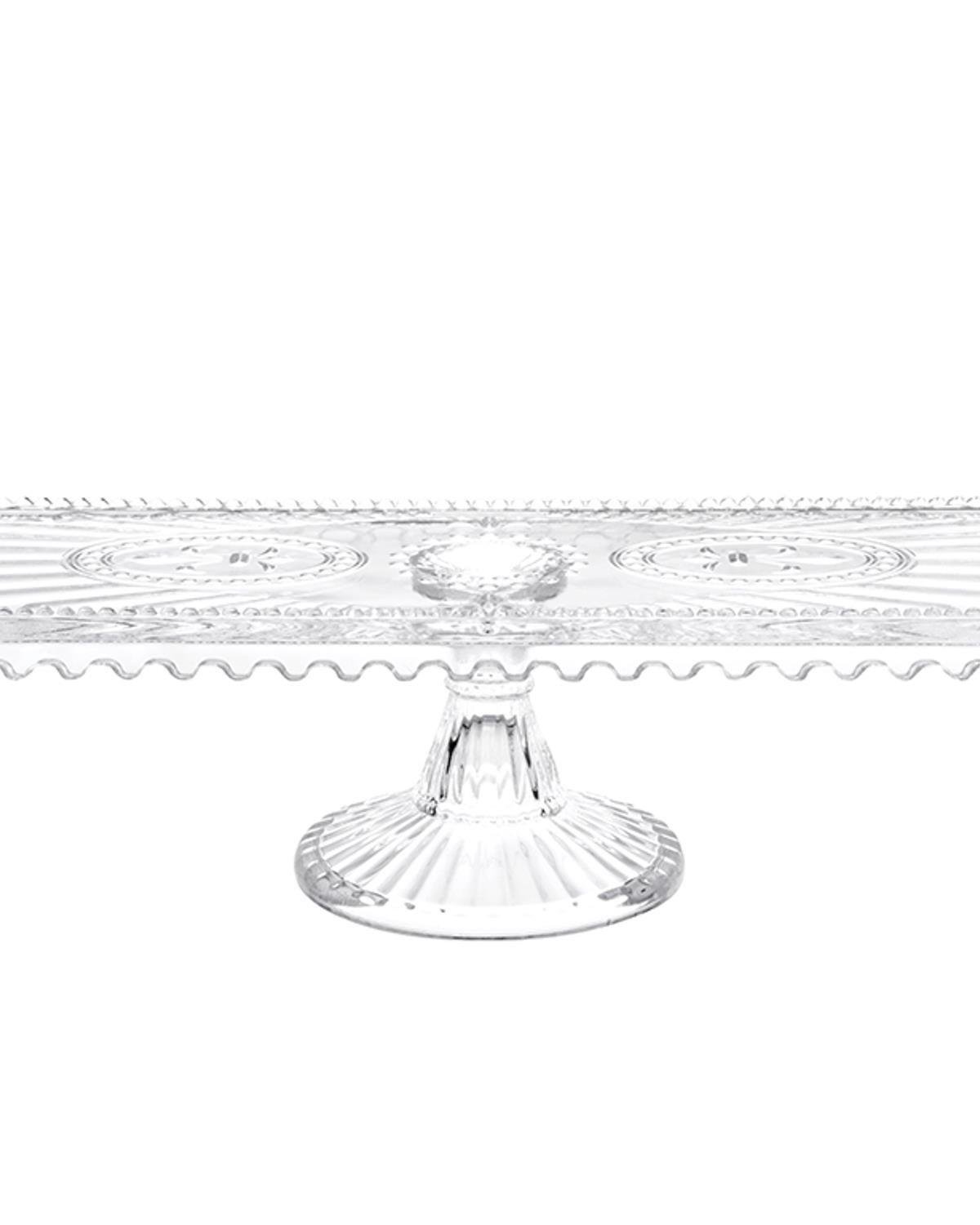 Glory Стойка За Кекс Стъкло 40x14 см Прозрачен