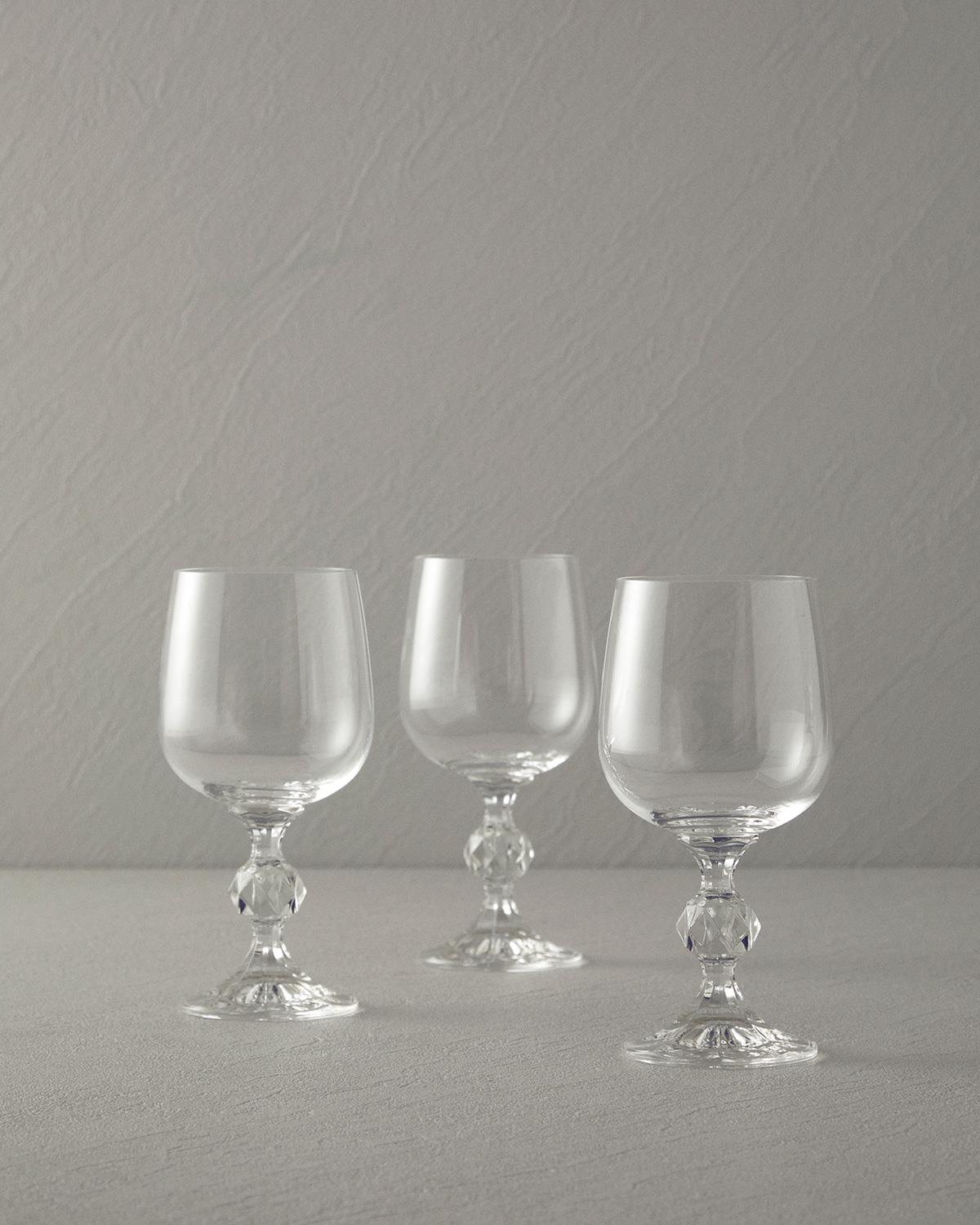 Glossy Чаша 3 бр. Кристалин 190 мл Прозрачен