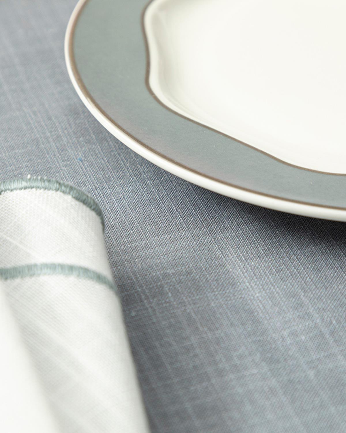 Grace Чиния За Торта New Bone 15 см Бял - Сив