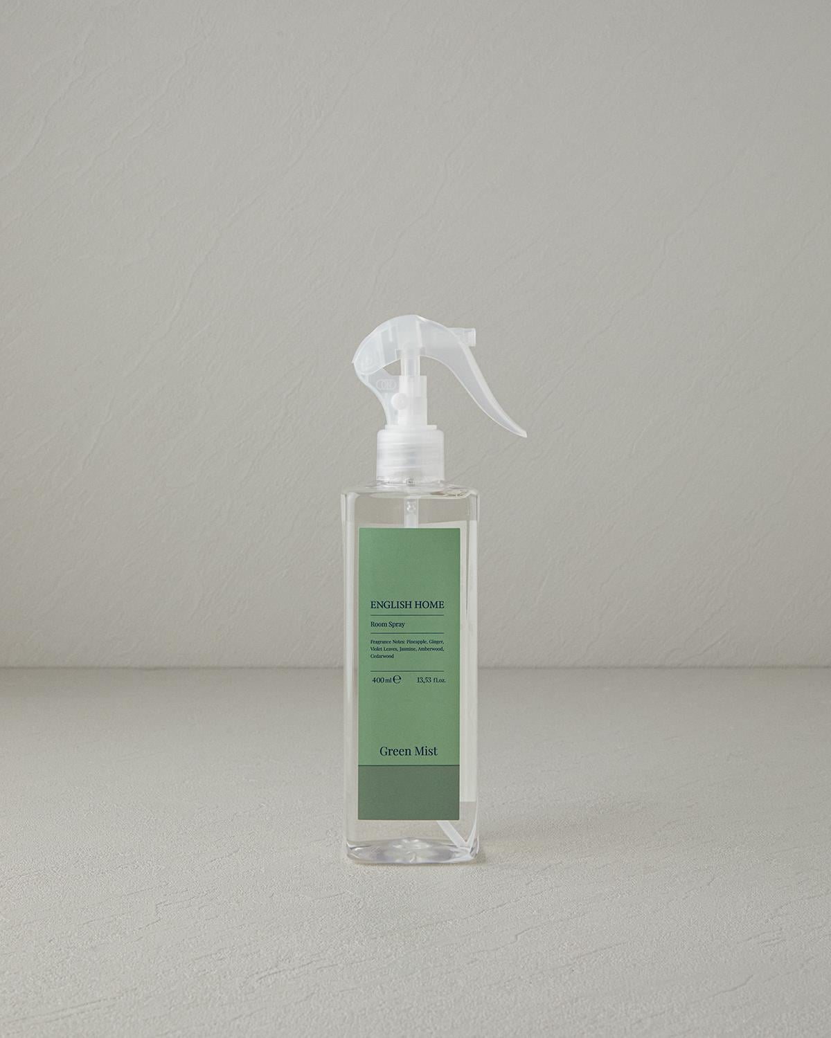 Green Mist Стаен Спрей С Аромат, Мента, 400 Ml