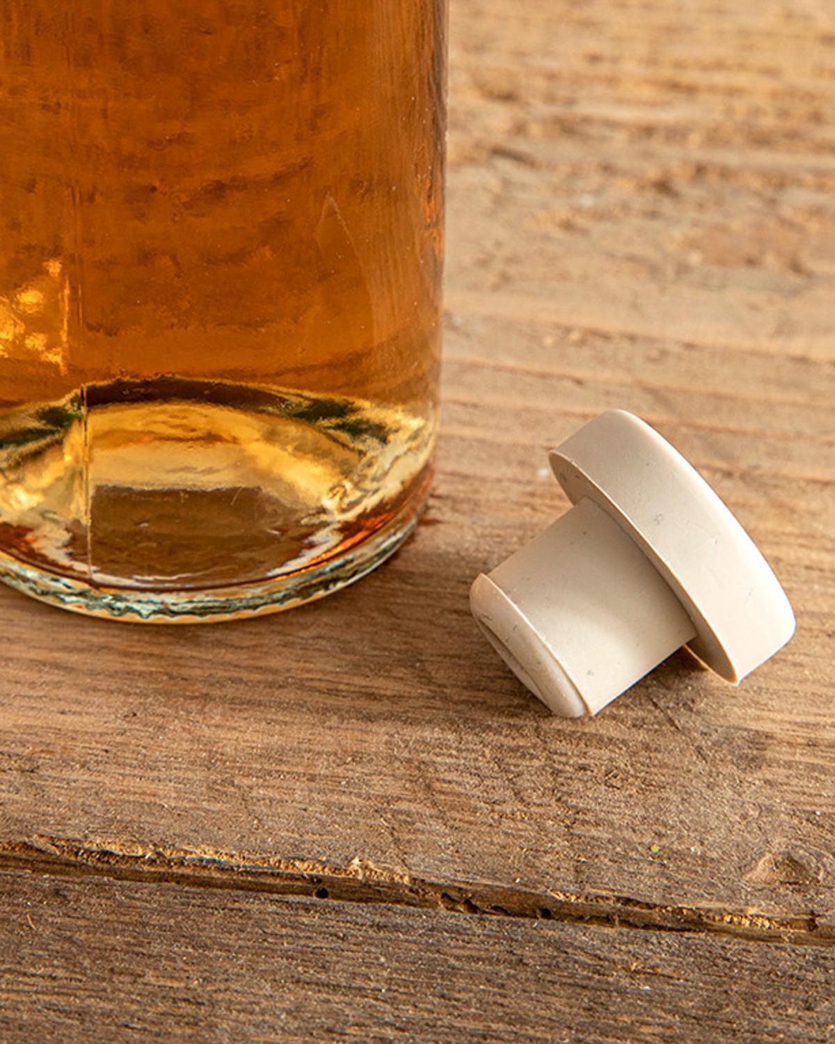 Greta Диспенсър За Олио - Отец 2Бр., Стъкло, Тъмно Бежово, 250 Ml