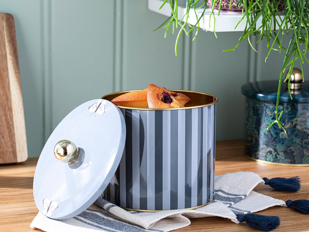 Halen КУТИЯ ЗА СЪХРАНЕНИЕ Метален Син