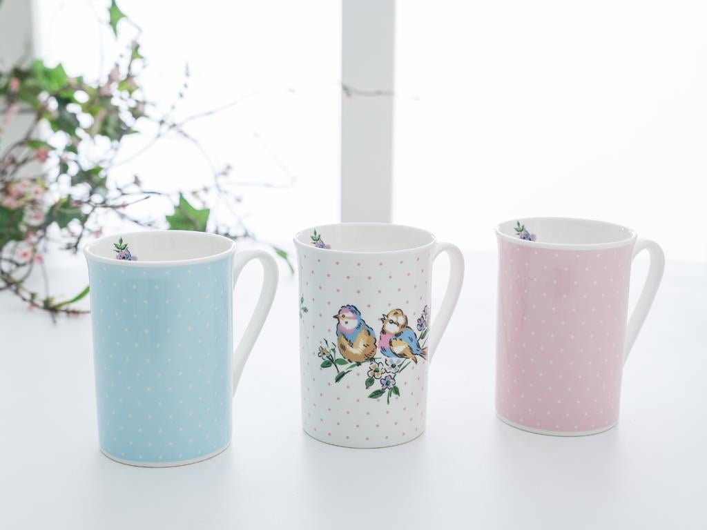 Happy Чаша 3 бр. New Bone China . Mix