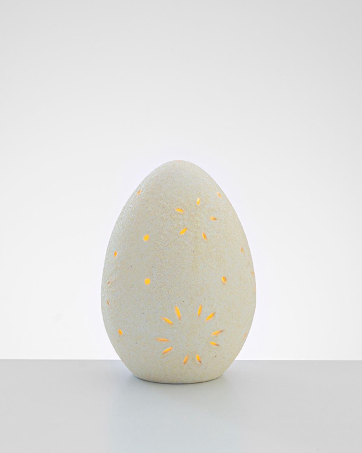 Happy Easter Дрънкулка Stoneware, Жълто, 11,5 X 11,5 X 15,5 Cm