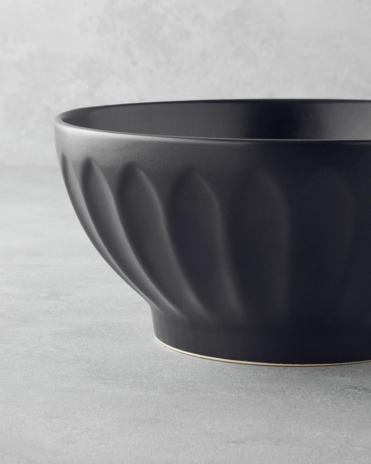 Hecha Купа За Разбъркване Керамика 23 x 12 см Черен