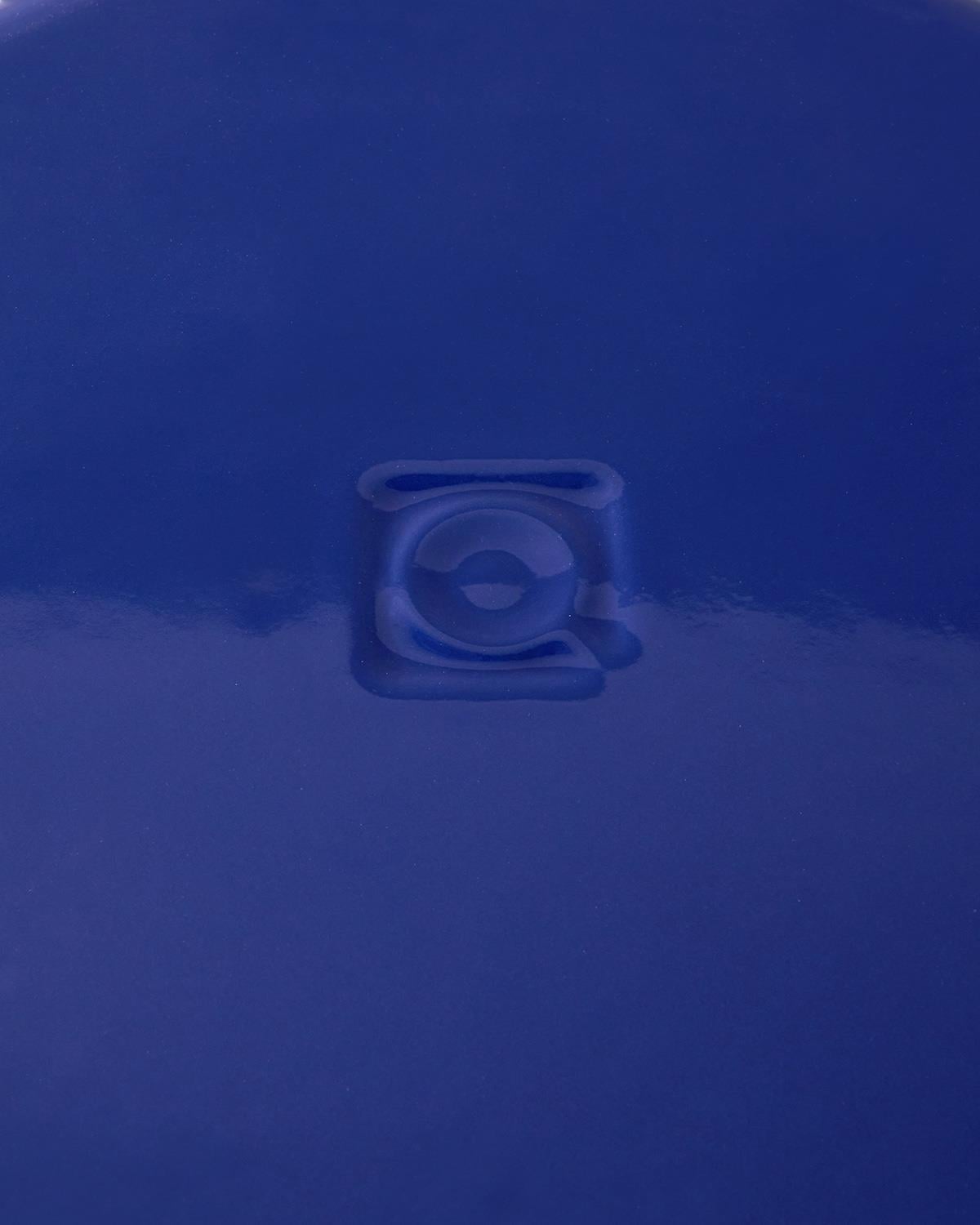 Hecha Грил Тиган Квадрат С чугунена отливка 28 см Син