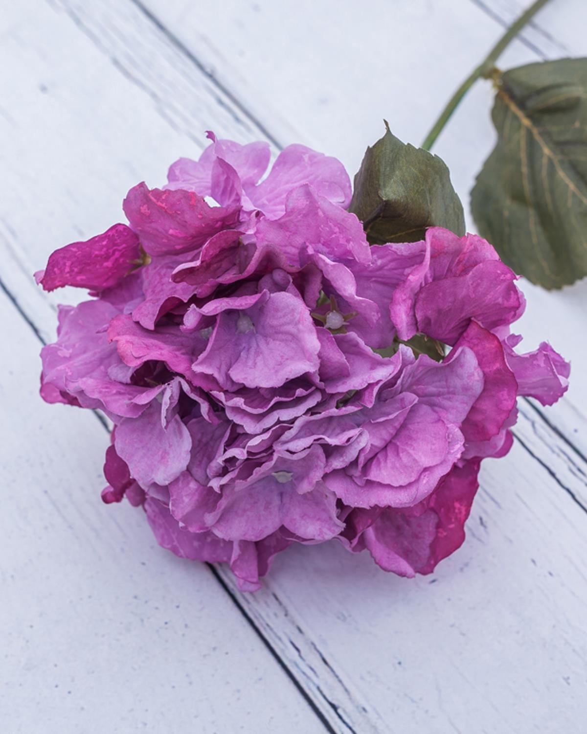 Hydrangea Изкуствено Цвете 70 см Виолетов..