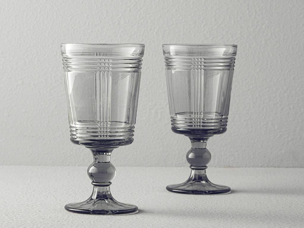 Igor Чаша 2Бр., Стъкло, Антрацит, 300 Ml