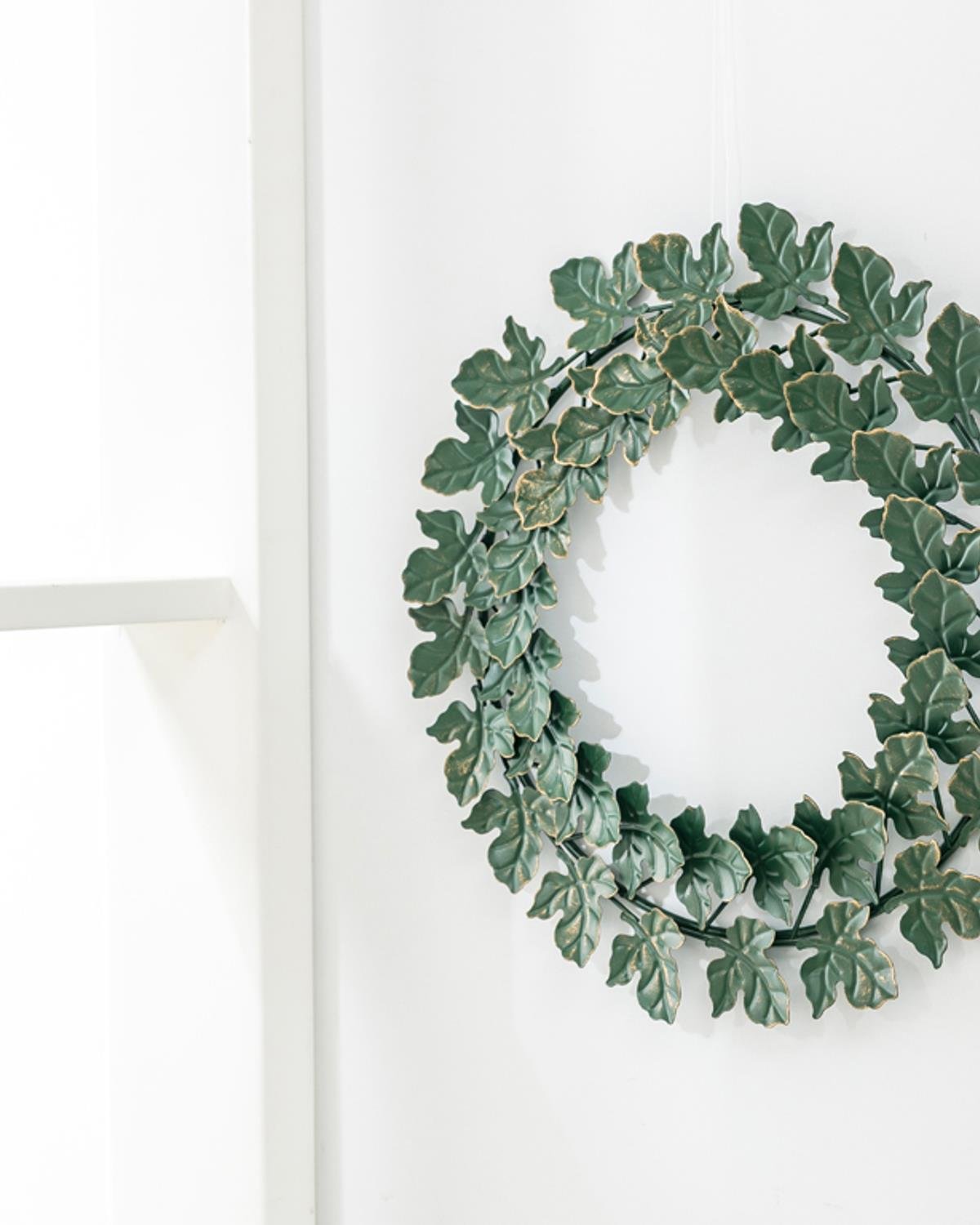 Infinity Loop Украшение За Врата Метал 33x33x1,7 cm Зелен