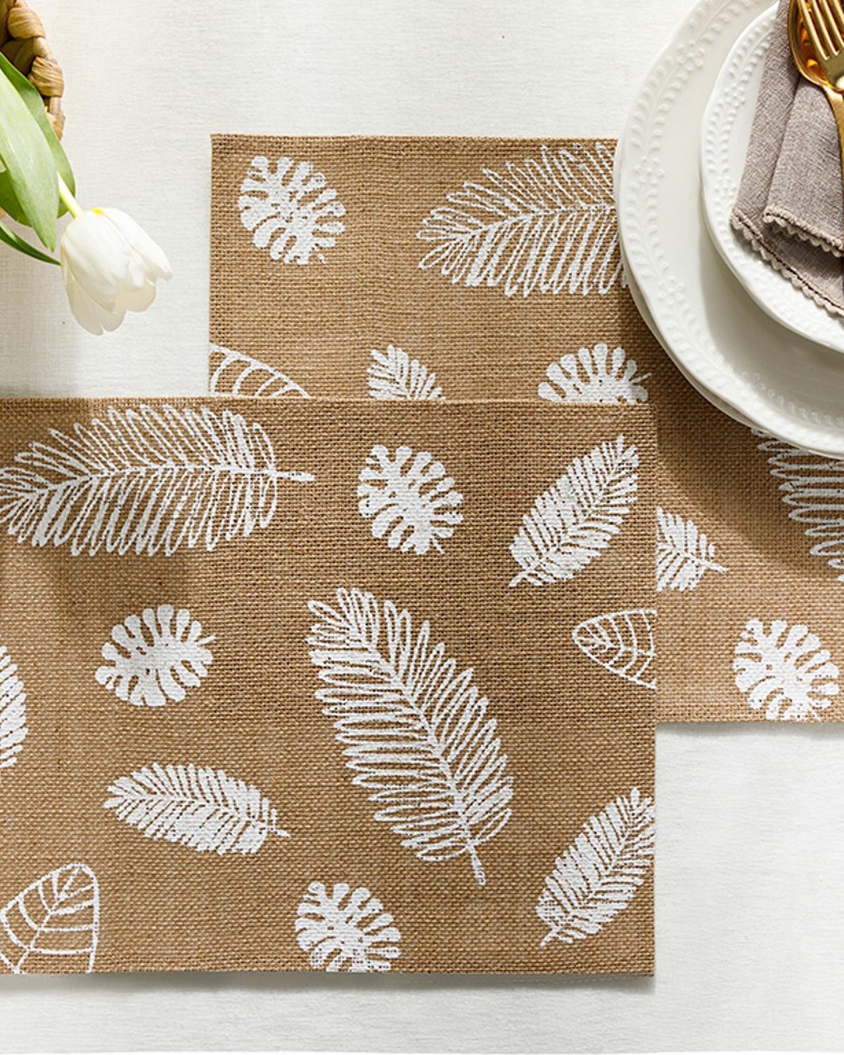 ivy Подложки За Хранене 2 бр. Юта 30x45 см Бежов