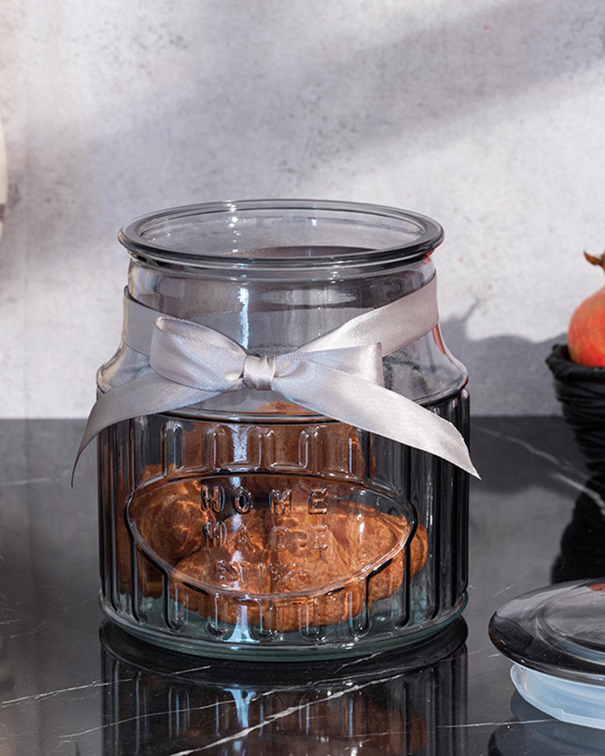 Jade Буркан Съхранение Стъкло 1,9 л Сив