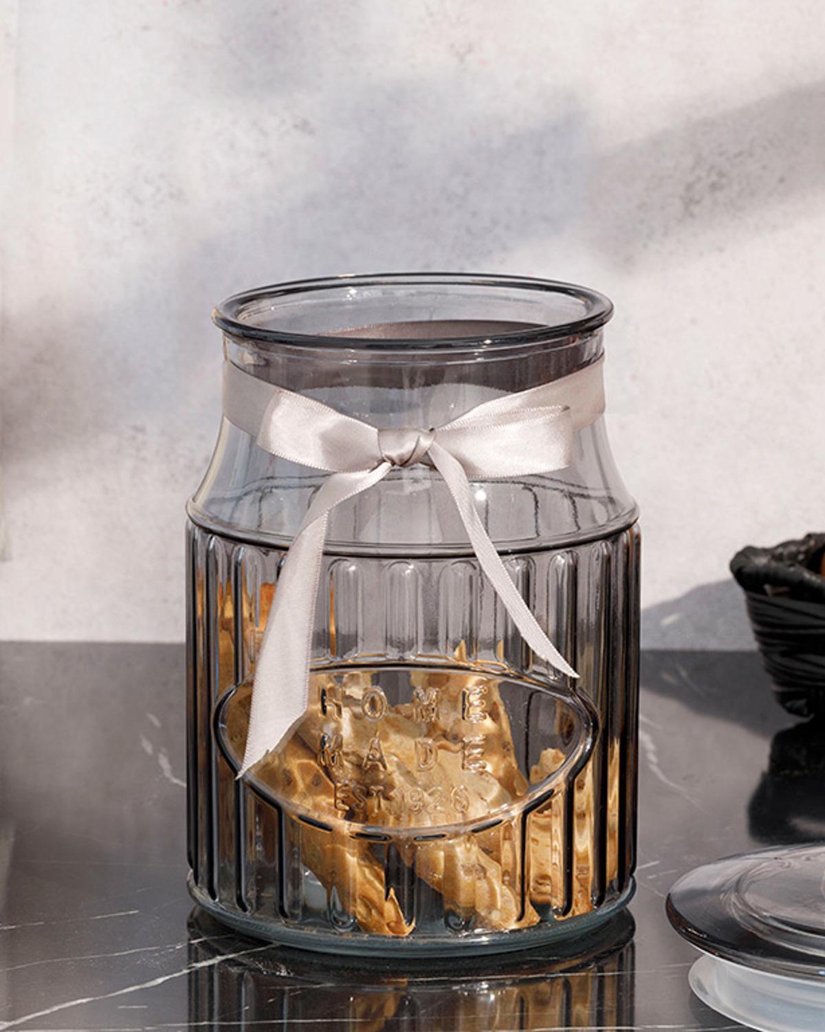 Jade Буркан Съхранение Стъкло 2,6 л Сив